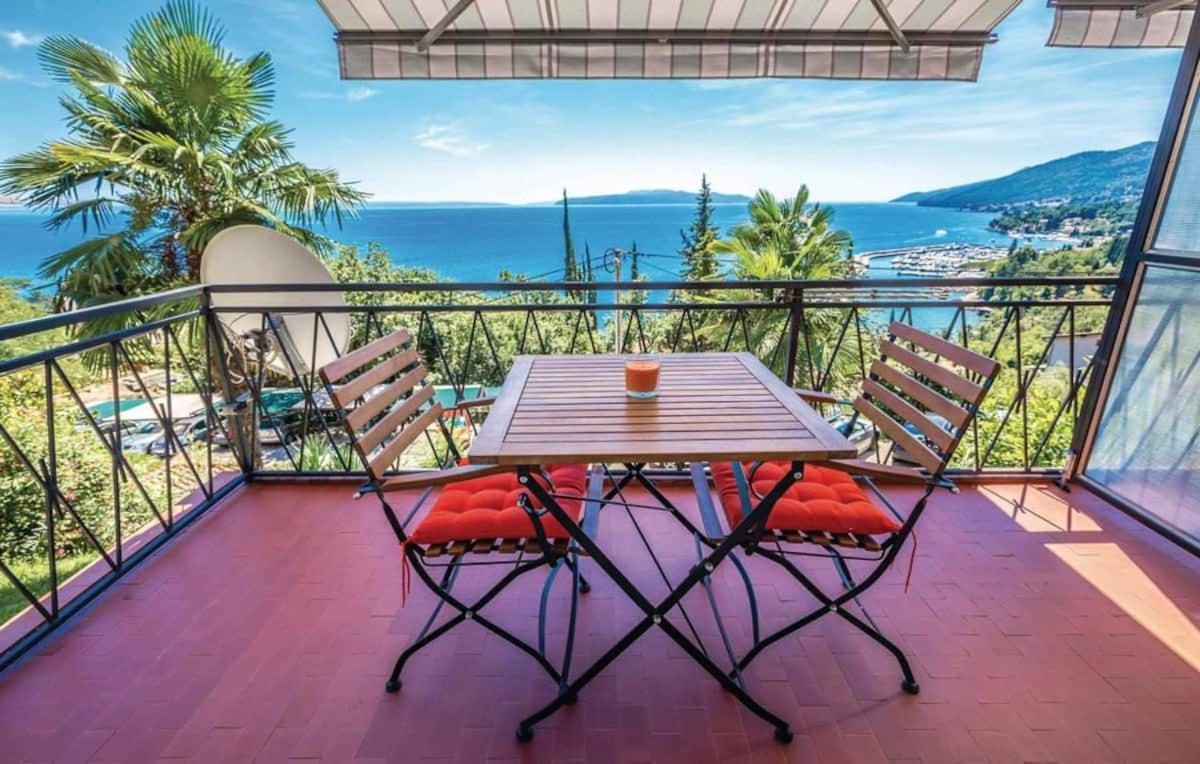 Breathtaking Sea View App For 2+1, Bbq ...... Apartment Opatija Bagian luar foto